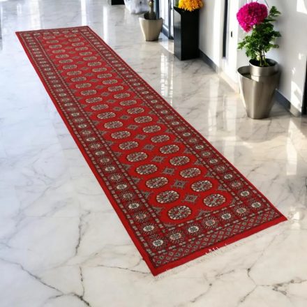 Teppich läufer Mauri 81x302 handgeknüpfter wollteppich