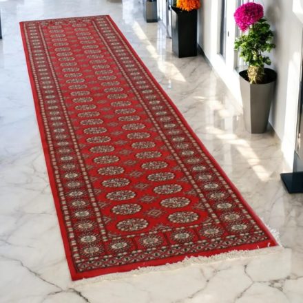Teppich läufer Mauri 81x308 handgeknüpfter wollteppich
