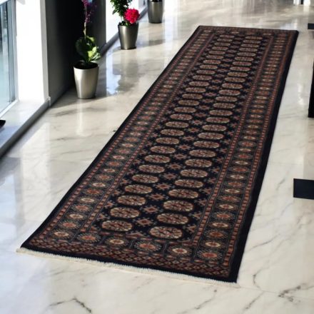 Teppich läufer Mauri 82x305 handgeknüpfter wollteppich