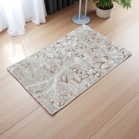   Modern teppich beige braun MERO 60x90 Maschinell hergestellter moderner Teppich für Wohnzimmer oder Schlafzimmer