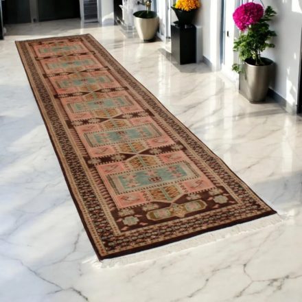 Teppich läufer Jaldar 94x369 handgeknüpfter Pakistanischer Teppich