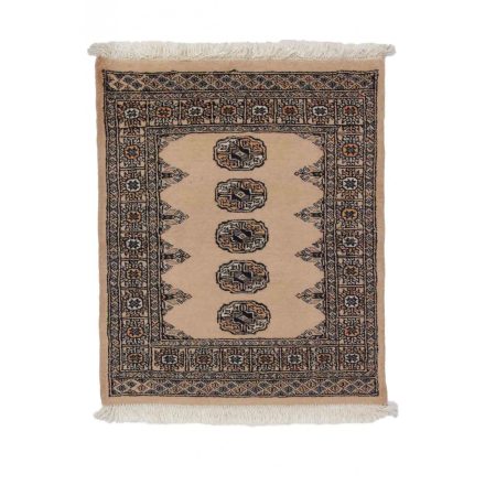 Pakistanischer Teppich Mauri 83x100 handgeknüpfter Orientteppich