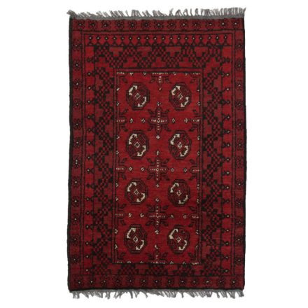 Afghanischer Teppich Aqchai 74x116 Handgeknüpfter Orientteppich für Wohnzimmer