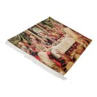 Seidenteppich Letzte Abendmahl 80x120 Iranischer Viskose Seidenteppich