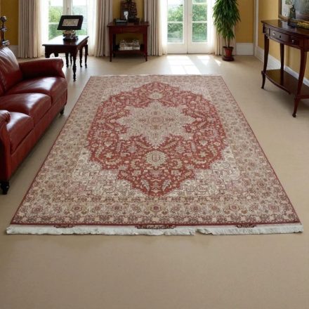 Heriz Perserteppich 200x304 exklusiver handgeknüpfter iranischer Teppich