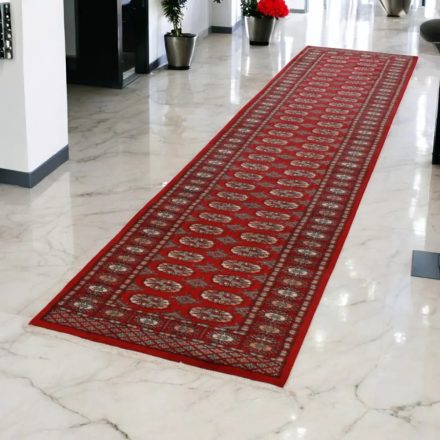 Teppich läufer Mauri 81x366 handgeknüpfter wollteppich