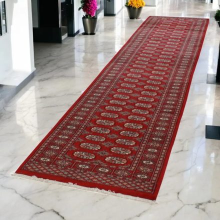 Teppich läufer Mauri 82x359 handgeknüpfter wollteppich