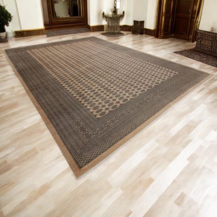 Große Teppich burgundy Buchara 553x376 handgeknüpfter pakistanischer Teppich