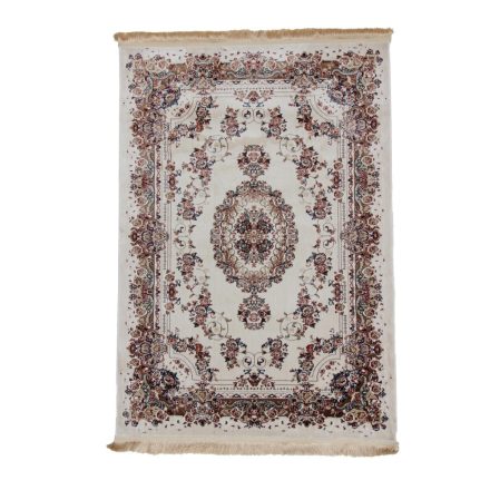 Klassischer Teppich beige 120x170 Orientalisches Muster maschinengewebter Teppich