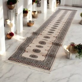 Teppich läufer Mauri 79x613 handgeknüpfter wollteppich