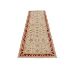 Ziegler wollteppich beige-bordeaux 80x289 wohnzimmer teppich