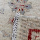 Ziegler wollteppich beige-bordeaux 80x289 wohnzimmer teppich