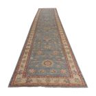 Ziegler Wollteppich graue-beige 695x140 handgefertigter Teppich