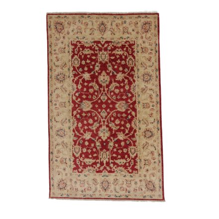 Ziegler wollteppich rot-beige 119x195 wohnzimmer teppich