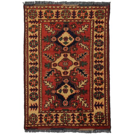 Afghanischer Teppich Caucasian Kargai 61x87 Handgeknüpfter Orientteppich