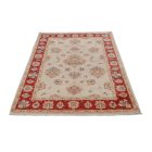 Ziegler wollteppich beige-rot 124x192 wohnzimmer teppich