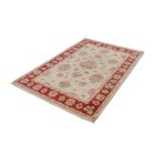 Ziegler wollteppich beige-rot 124x192 wohnzimmer teppich