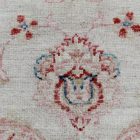 Ziegler wollteppich beige-rot 124x192 wohnzimmer teppich