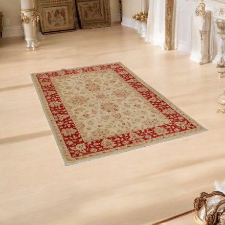 Ziegler orientteppich 126x184 handgeknüpfter wollteppich