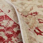 Ziegler orientteppich 126x184 handgeknüpfter wollteppich