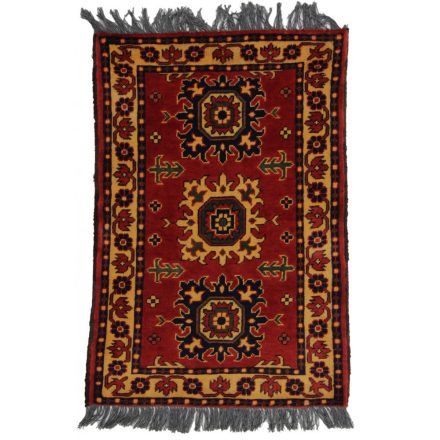 Afghanischer Teppich Kargai 61x96 Handgeknüpfter Orientteppich