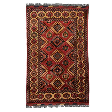 Afghanischer Teppich Caucasian 81x125 Handgeknüpfter Orientteppich