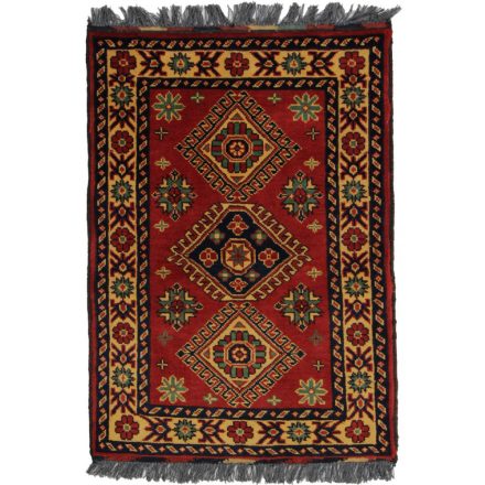 Afghanischer Teppich Caucasian Kargai 62x93 Handgeknüpfter Orientteppich