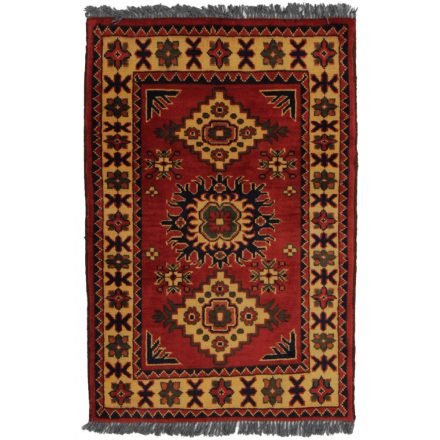 Afghanischer Teppich Caucasian Kargai 61x90 Handgeknüpfter Orientteppich