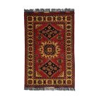 Afghanischer Teppich Kargai 59x90 Handgeknüpfter Orientteppich