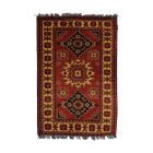 Afghanischer Teppich Kargai 62x93 Handgeknüpfter Orientteppich