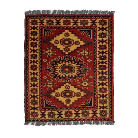 Afghanischer Teppich Caucasian Kargai 66x80 Handgeknüpfter Orientteppich