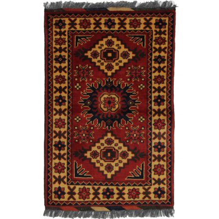 Afghanischer Teppich Caucasian Kargai 59x91 Handgeknüpfter Orientteppich