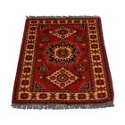 Afghanischer Teppich Caucasian Kargai 62x93 Handgeknüpfter Orientteppich