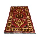 Afghanischer Teppich Caucasian 61x96 Handgeknüpfter Orientteppich