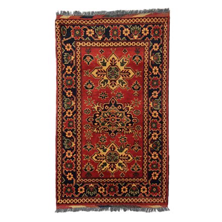 Afghanischer Teppich Kargai 76x127 Handgeknüpfter Orientteppich