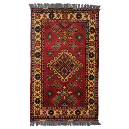 Afghanischer Teppich Kargai 80x131 Handgeknüpfter Orientteppich