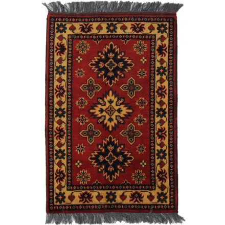 Afghanischer Teppich Caucasian Kargai 63x94 Handgeknüpfter Orientteppich