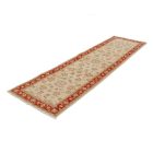 Ziegler wollteppich beige-rot 80x293 wohnzimmer teppich