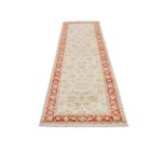 Ziegler wollteppich beige-rot 80x293 wohnzimmer teppich