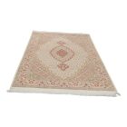 Täbriz Perserteppich 139x215 handgeknüpfter iranischer Teppich