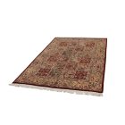 Bakhtiari Iranischer Teppich 141x219 handgeknüpfter Perserteppich