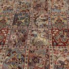 Bakhtiari Iranischer Teppich 141x219 handgeknüpfter Perserteppich