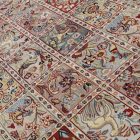 Bakhtiari Iranischer Teppich 141x219 handgeknüpfter Perserteppich