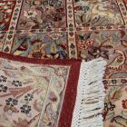 Bakhtiari Iranischer Teppich 141x219 handgeknüpfter Perserteppich