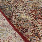 Bakhtiari Iranischer Teppich 141x219 handgeknüpfter Perserteppich