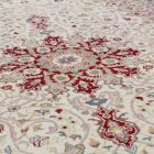 Isfahan teppich 136x214 Handgeknüpfter Perserteppich für das Wohnzimmer