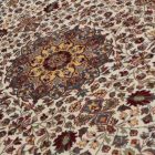 Perserteppich Medalion 123x219 handgeknüpfter iranischer Teppich