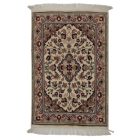 Isfahan Iranischer Teppich 63x96 Handgeknüpfter iranischer Teppich