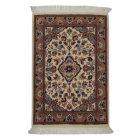 Isfahan Iranischer Teppich 64x95 Handgeknüpfter Perserteppich