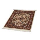 Isfahan Iranischer Teppich 64x95 Handgeknüpfter Perserteppich